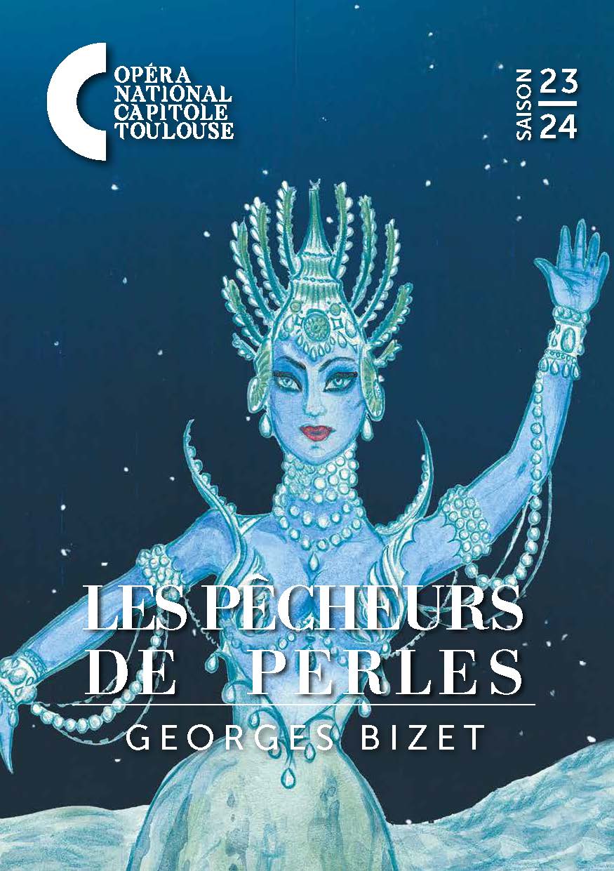 Programme de salle des Pêcheurs de perles de Georges Bizet